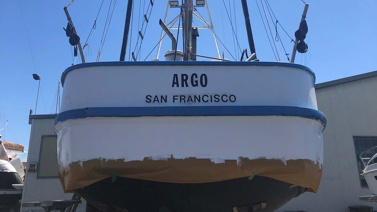 Fishing boat Argo in San Francisco