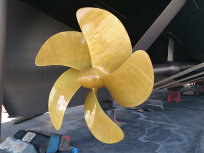 Propspeed on a propeller